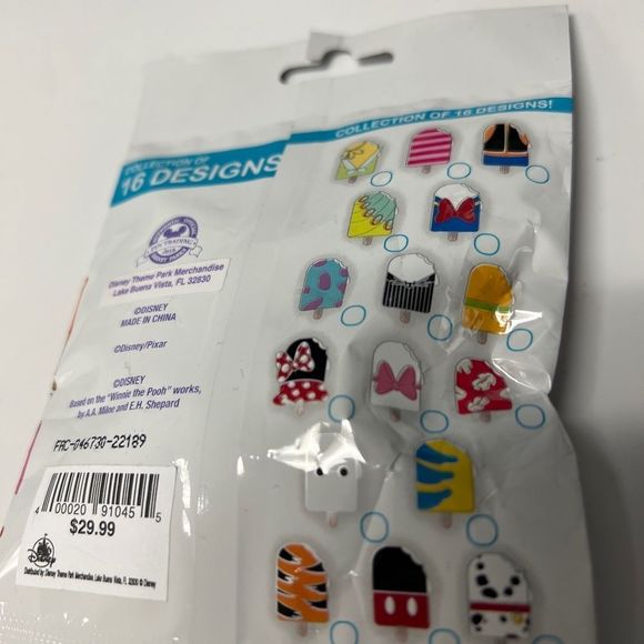 Disney Parks Collectible Mystery Collection 5 Pc Pin Pack Sealed Ice Cream - Picture 3 of 3